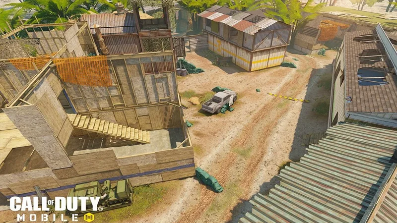 نقشه Firing Range در کالاف دیوتی