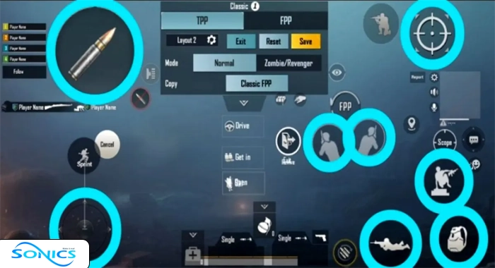 آموزش 4 انگشتی پابجی