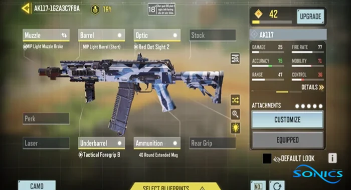 اسلحه اسمیت جدید AK117 کالاف دیوتی