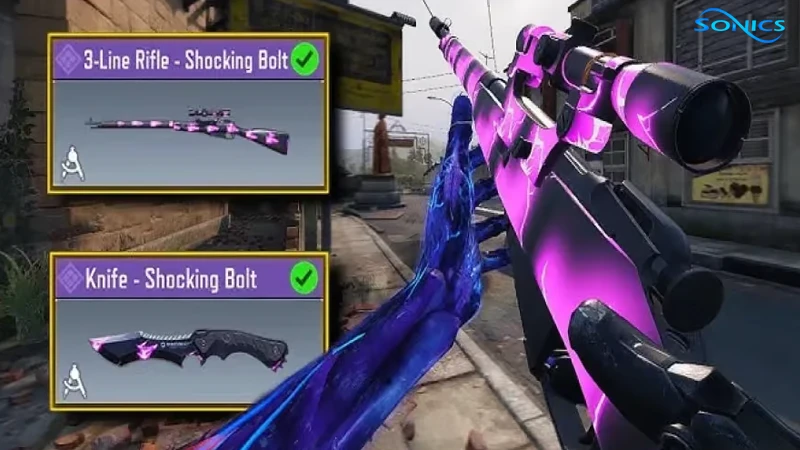 بهترین اسنایپر با اسکین Shock Bolt در کالاف موبایل ۲۰۲۵