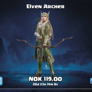 بلیط طلایی کلش آف کلنز - آفر موقت, Elven Archer